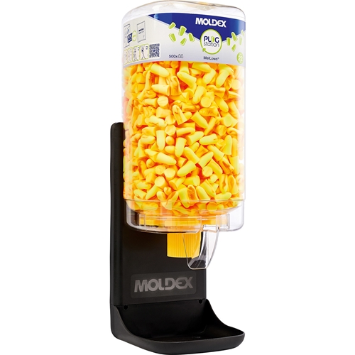 MOLDEX Gehörschutzstöpsel Spender 7650 inkl. 500 Paar Stöpsel MelLows L o. WH