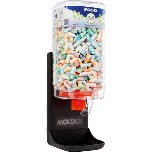 MOLDEX Gehörschutzstöpsel Spender 7850 inkl. 500 Paar Spark Plugs o. Wandhalter