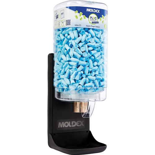 MOLDEX Gehörschutzstöpsel Spender Spark Plug Detect (Pack a 500 Paar)