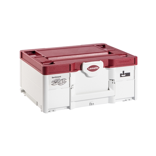 Lamello P-System Verbinder Sortiment Basic im Systainer3 M Lieferumfang: 80 Paar Clamex P-14 80 Paar Tenso P-14 inkl. Vorspann-Clip 30