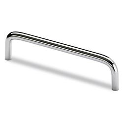 Hettich Bügelgriff, Ø 10x192mm, H 32mm, Stahl Avenio 9069899 glanz verchromt L 202mm