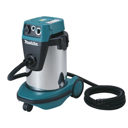 Makita Staubsauger VC3210LX1 für Nass- und Trockenbetrieb 1050 Watt, Staubklasse L Behältervolumen 32 Liter Gewicht 14,5 kg, Gerätesteckdose Filterreinigungssystem 3-stufig automatisch