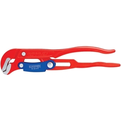 Knipex Rohrzange S-Maul mit Schnelleinstellung rot pulverbeschichtet 420 mm Nr. 83 60 015