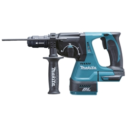 Makita Akku-Kombihammer DHR243Z 18V Li-Ion, 2,0 Joul, SDS-Plus, Gewicht 2,8 Kg ohne Akku und Ladegerät im Karton