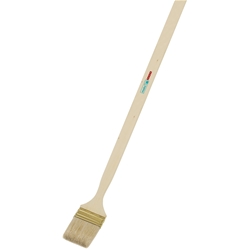 Mako Eckenpinsel XXL Giraffe 75mm, Stiel 83cm, doppelt starke helle Borste, Naturholzgriff 100 % FSC Nr. 2559 01, EAN 4002168255915