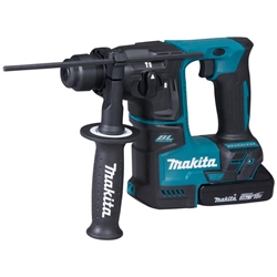 Makita Akku-Bohrhammer DHR171RAJ SDS+ 18V Li-Ion, max. Bohrleistung 17mm mit 2 Akkus 2Ah & Ladegerät im MAKPAC