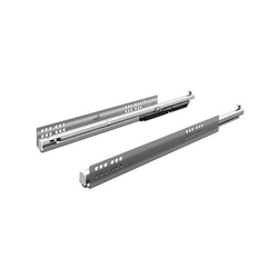 Hettich Unterflur-Vollauszug, 350mm, St, ls/rs, 30kg Quadro V6 45287, mit Silent System Mindestkorpustiefe 363mm, Aufschiebemontage