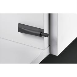 Hettich Öffnungssystem, für Topfscharnier, Kunststoff Push to open Pin Strong, 9089597, weiß zum Anschrauben, Langhub