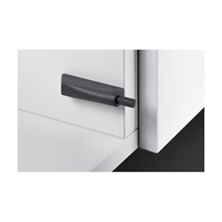 Hettich Öffnungssystem, für Topfscharnier, Kunststoff Push to open Pin Strong, 9089597, weiß zum Anschrauben, Langhub