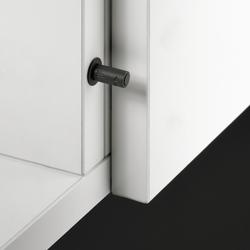Hettich Öffnungssystem, für Topfscharnier, Kunststoff Push to open Pin Strong, 9089599, weiß zum Einlassen, Langhub
