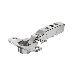 Hettich Sensys Dicktürscharnier, Türdicke bis 32mm, mit integrierter Dämpfung (Sensys 8631i), vernickelt, vorliegend, Öffnungswinkel 95°, zum Anschrauben (-) 9091400