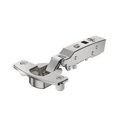 Hettich Sensys Dicktürscharnier, Türdicke bis 32mm, mit integrierter Dämpfung (Sensys 8631i), vernickelt, vorliegend, Öffnungswinkel 95°, Schnellmontage Flash (ø 10x11) 9091402