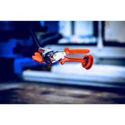 Original LÖWE DICHTUNGSPROFILSCHERE, V-Schnitt, mit Einzugsrolle Nr. 4.104/VR