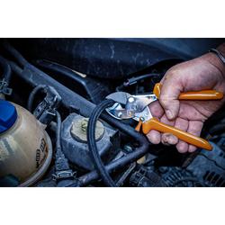 Original LÖWE ROHR- UND SCHLAUCHSCHERE kleine Ausführung Nr. 5.104/P90