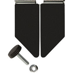 Original LÖWE 1 Paar Anschläge 90° für Kabelkanalscheren, inkl. Rändelschraube und Mutter Nr. 3.002/3.606