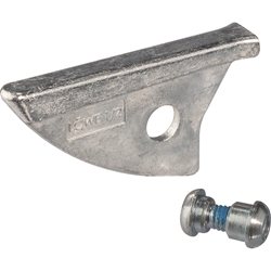 Original LÖWE Amboss (Unterlage) 1/2 mit Schraube und Hülse im Blister (Inhalt: 1.002 + 1.006) Nr. 1.002/B