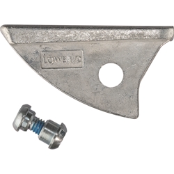 Original LÖWE Amboss (Unterlage) 1/2 mit Schraube und Hülse im Blister (Inhalt: 1.002 + 1.006) Nr. 1.002/B