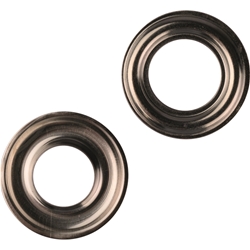 Original LÖWE Selbstschneidende Ösen, verchromt, 11mm, Ober- und Unterteile, 500 Paar Nr. 0.039/11/C