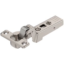 Blum CLIP top Minischarnier 94°, Innenanschlag, mit Feder, Topf: Schrauben, Topf-Ø=26mm, vernickelt (VE:50) Nr. 71T0750