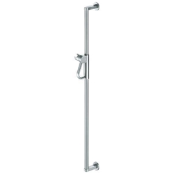 FSB Brausestange Metric (8270), mit Brausekopfhalter Edelstahl fein matt Nr. 0 82 8270 00050 6204