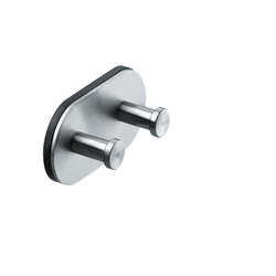 FSB Doppel-Wandhaken (8260) Edelstahl spiegelpoliert/ Edelstahl metallic Nr. 0 82 8260 00007 6524
