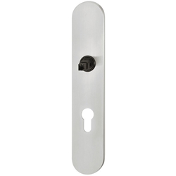 FSB ASL® OT-Langschild, PZ gelocht, E92, 12 1418, Edelstahl fein matt, TS 39-58mm Nr. 0 12 1418 02712 6204
