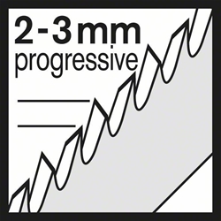 Bosch Stichsägeblatt T 234xProgressor for Wood, 5er-Pack Nr. 2608633528