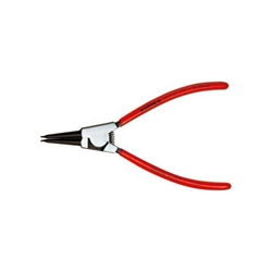 Knipex Sicherungsringzange für Außenringe auf Wellen mit Kunststoff überzogen schwarz atramentiert 180 mm Nr. 46 11 A2