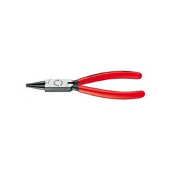 Knipex Rundzange mit Kunststoff überzogen schwarz atramentiert 160 mm Nr. 22 01 160