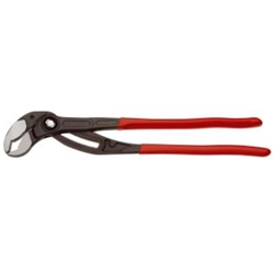 Knipex Cobra® XL Rohr- und Wasserpumpenzange mit Kunststoff überzogen grau atramentiert 400 mm Nr. 87 01 400