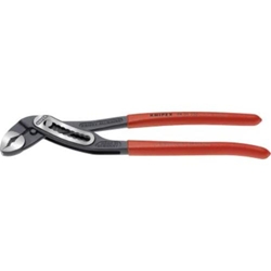 Knipex Alligator® Wasserpumpenzange mit rutschhemmendem Kunststoff überzogen schwarz atramentiert 250 mm Nr. 88 01 250