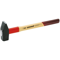 Gedore Vorschlaghammer Hickorystiel 3 Kg Rotband-Plus