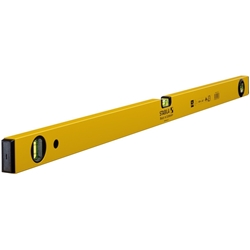 STABILA Wasserwaage Type 70 W, 100cm, leichtes Alu-Profil, 1 Horizontal-Libelle, 1 Vertikal-Libelle, 1 drehbare Winkel-Libelle, Made in Germany Nr. 02478