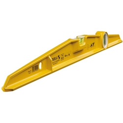 STABILA Wasserwaage Type 81 S, 60cm, robustes Alu-Druckgussprofil, 1 Horizontal-Libelle, 1 Vertikal-Libelle, Made in Germany Nr. 02504