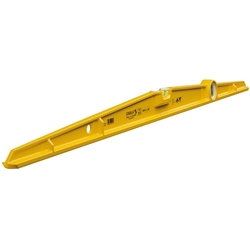 STABILA Wasserwaage Type 81 S, 100cm, robustes Alu-Druckgussprofil, 1 Horizontal-Libelle, 1 Vertikal-Libelle, Made in Germany Nr. 02506