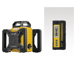 STABILA Rotationslaser LAR 160 G, 4-teiliges Set, selbstnivellierend, grüne Laserstrahlen, wasser- und staubdicht nach IP 65, inklusive Set-Receiver und stabilem Tragekoffer Nr. 19240