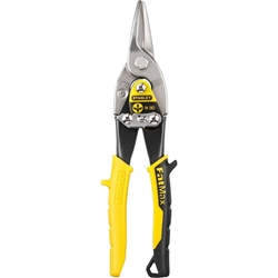 Stanley Blechschere MaxSteel 250mm gerade Einhandbedienung Chrom Nr. 2-14-563
