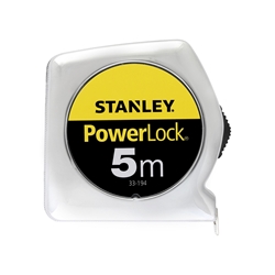 Stanley Bandmaß Powerlock Kunststoff 5m/19mm Nr. 0-33-194