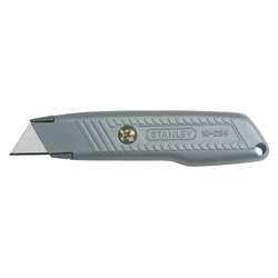 Stanley Messer 299 Universalmesser Länge 136mm feststehende Klinge 3 Ersatzklingen Nr. 0-10-299