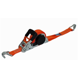 ZurrMatic Plus Zurrgurt mit Aufrollmechanik 1-teilig beidseitig Spitzhaken, Länge 5,0 m x 35 mm Nr. RZK2051