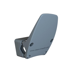 Unterarm- Türöffner für Türdrücker mit 16-24mm Durchmesser Farbe: grau inkl. Befestigungsmaterial