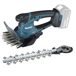 Makita Akku-Gras- und Strauchschere 18V DUM604ZX inkl. Grasscherblatt 16cm und Scherblatt 20cm, ohne Akku, ohne Ladegerät, im Karton