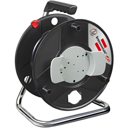 Brennenstuhl Garant Aufbewahrungstrommel leer (aus Spezialkunststoff, Made in Germany) schwarz Nr. 1130710
