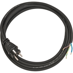Brennenstuhl Anschlusskabel 3-polig (3m Kabel in schwarz, für den Einsatz im Außenbereich, IP44) Nr. 1160330