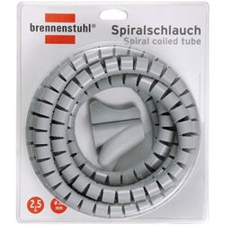 Brennenstuhl Spiralschlauch grau L = 2,5m, Ø = 20mm Nr. 1164360