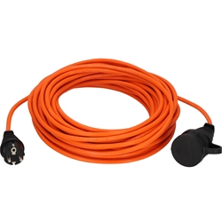 Brennenstuhl BREMAXX Verlängerungskabel (25m Kabel in orange, für den kurzfristigen Einsatz im Außenbereich IP44, Stromkabel einsetzbar bis -35 °C, Öl- und UV-beständig) Nr. 1169950
