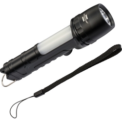 Brennenstuhl LuxPremium LED-Taschenlampe THL 300 / COB Taschenlampe mit Seitenlicht (max. 30h Leuchtdauer, 8 Modi, 360+240 lm, IP54) Nr. 1178690