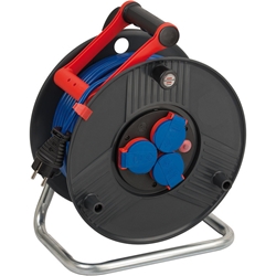 Brennenstuhl Garant IP44 Kabeltrommel (50m, Spezialkunststoff, kurzfristiger Einsatz im Außenbereich, Made in Germany) Nr. 1209830