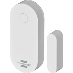 Brennenstuhl Connect Zigbee Tür- und Fensterkontakt TFK CZ 01 (smarter Tür- Fenstersensor, Benachrichtigung aufs Handy, smart home, home security, kostenlose App) Nr. 1293910