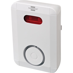 Brennenstuhl BrematicPRO Smart Home Sirene / Funk-Alarmsirene (Smart Home Alarmsystem für außen, Alarmierung akustisch und optisch, mit App-Funktion) Nr. 1294200